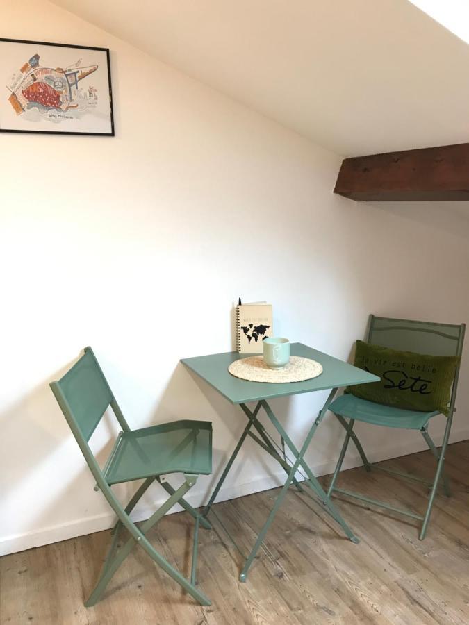 Chaleureux Studio Mansarde - Coeur De Ville De Sète Zewnętrze zdjęcie